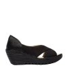 Sandały Fly London YOMA 307 Black Cupido Mousse P501307000